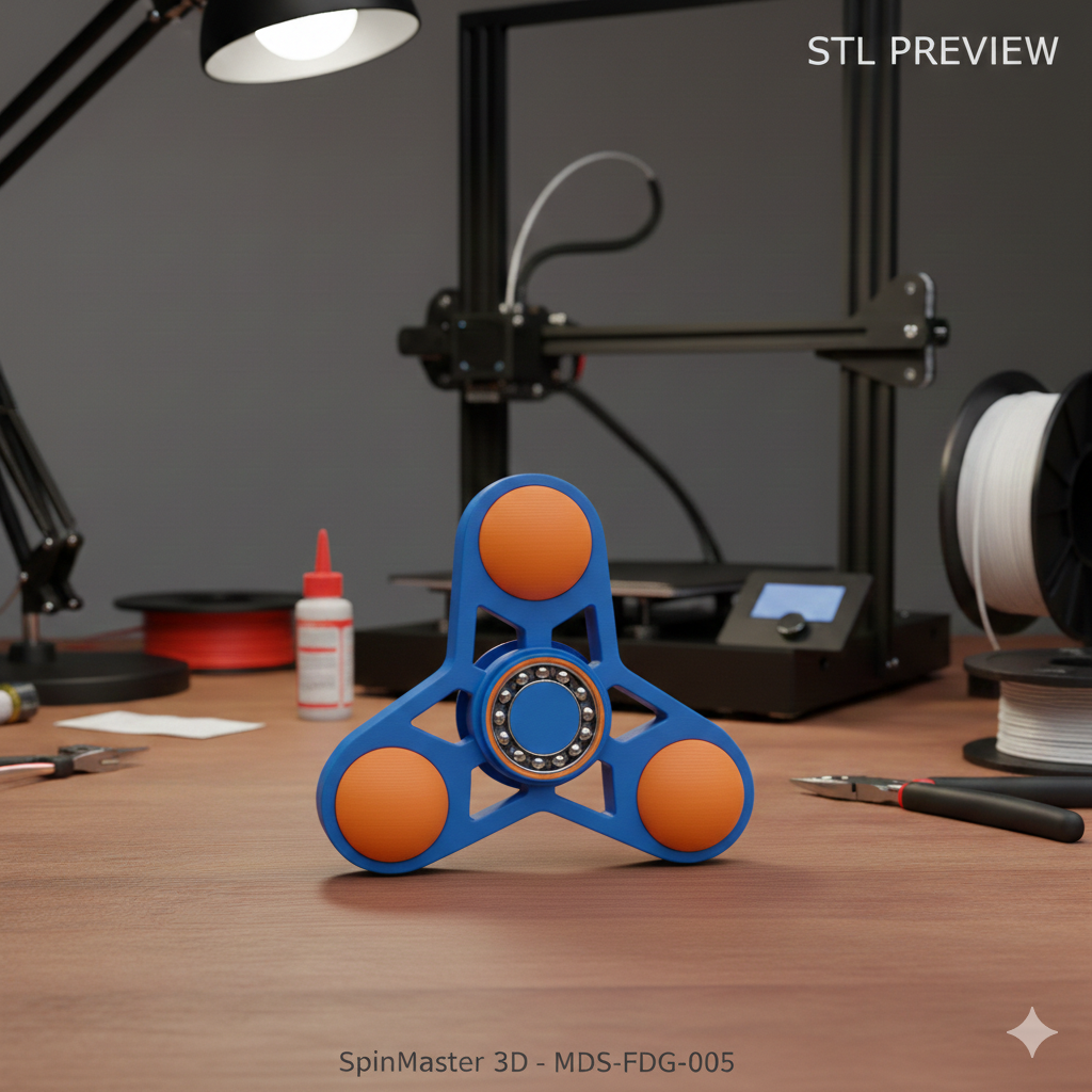 Fidgetspinner „SpinMaster 3D“ – Bild 2